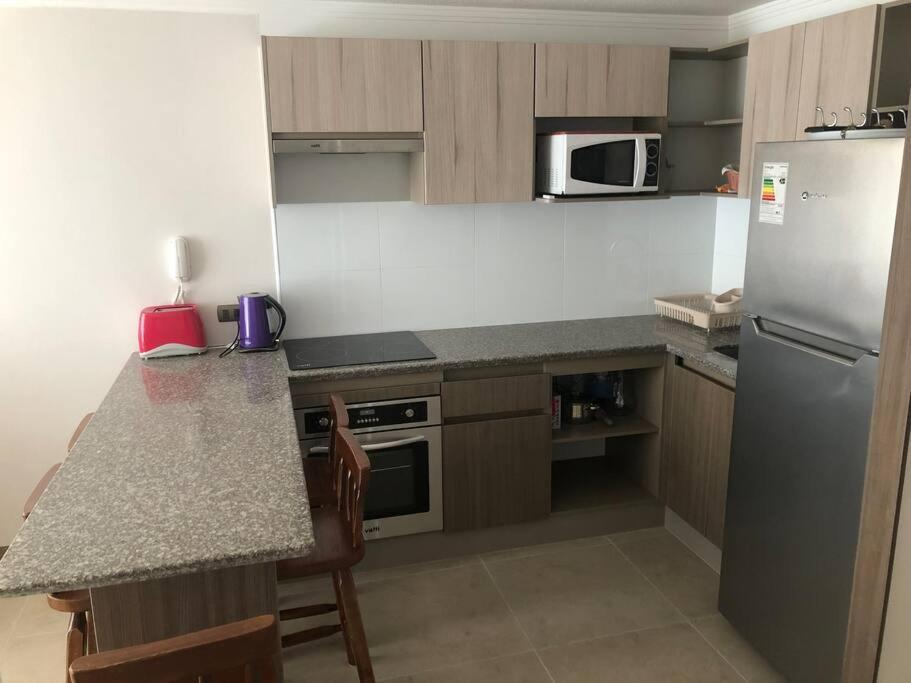 Ubicado A Pasos De La Playa Y De Casino Enjoy Apartamento *